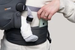 BeSafe Draagzak Newborn Haven -Winkel Voor Kinderwagens En Accessoires besafe newborn haven anthracite forest zijaanzicht 3