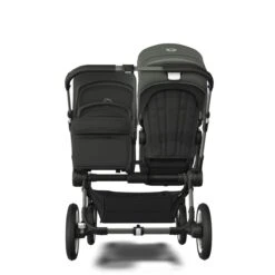 Bugaboo Donkey 5 Duo Graphite - Midnight Black - Forest Green -Winkel Voor Kinderwagens En Accessoires bugaboo donkey 5 duo graphite midnight black forest green 2