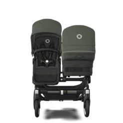 Bugaboo Donkey 5 Duo Graphite - Midnight Black - Forest Green -Winkel Voor Kinderwagens En Accessoires bugaboo donkey 5 duo graphite midnight black forest green 4