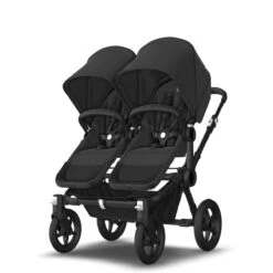 Bugaboo Donkey 5 Duo Black - Midnight Black - Midnight Black -Winkel Voor Kinderwagens En Accessoires bugaboo donkey duo black midnight black midnight black 15