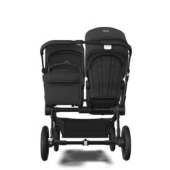 Bugaboo Donkey 5 Duo Black - Midnight Black - Midnight Black -Winkel Voor Kinderwagens En Accessoires bugaboo donkey duo black midnight black midnight black 5