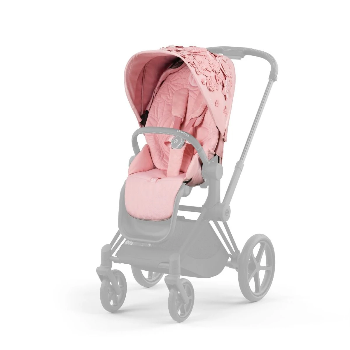 Cybex Priam Stoelbekleding Fashion Simply Flowers -Winkel Voor Kinderwagens En Accessoires