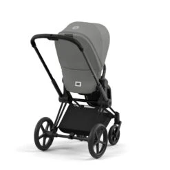Cybex Priam 4 Travelsystem Mirage Grey -Winkel Voor Kinderwagens En Accessoires cybex priam frame matt black mirage grey 6 1