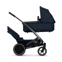 Joolz Geo 3 Twin 3 Joolz Geo 3 Twin -Winkel Voor Kinderwagens En Accessoires joolz geo3 cot seat side navy blue