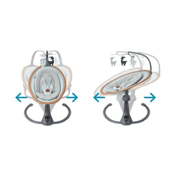 Maxi-Cosi Cassia Elektrische Wipstoel Maxi-Cosi Cassia Elektrische Wipstoel -Winkel Voor Kinderwagens En Accessoires maxi cosi cassia wipstoel essential grey 4